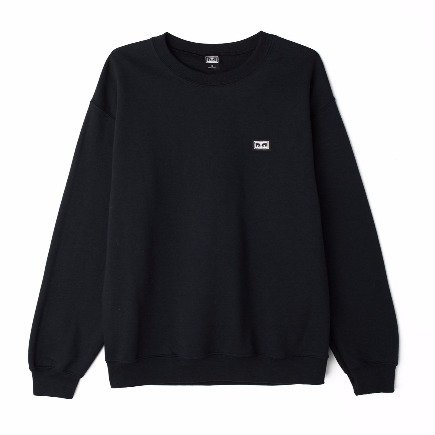 Obey All Eyez II Crew Black