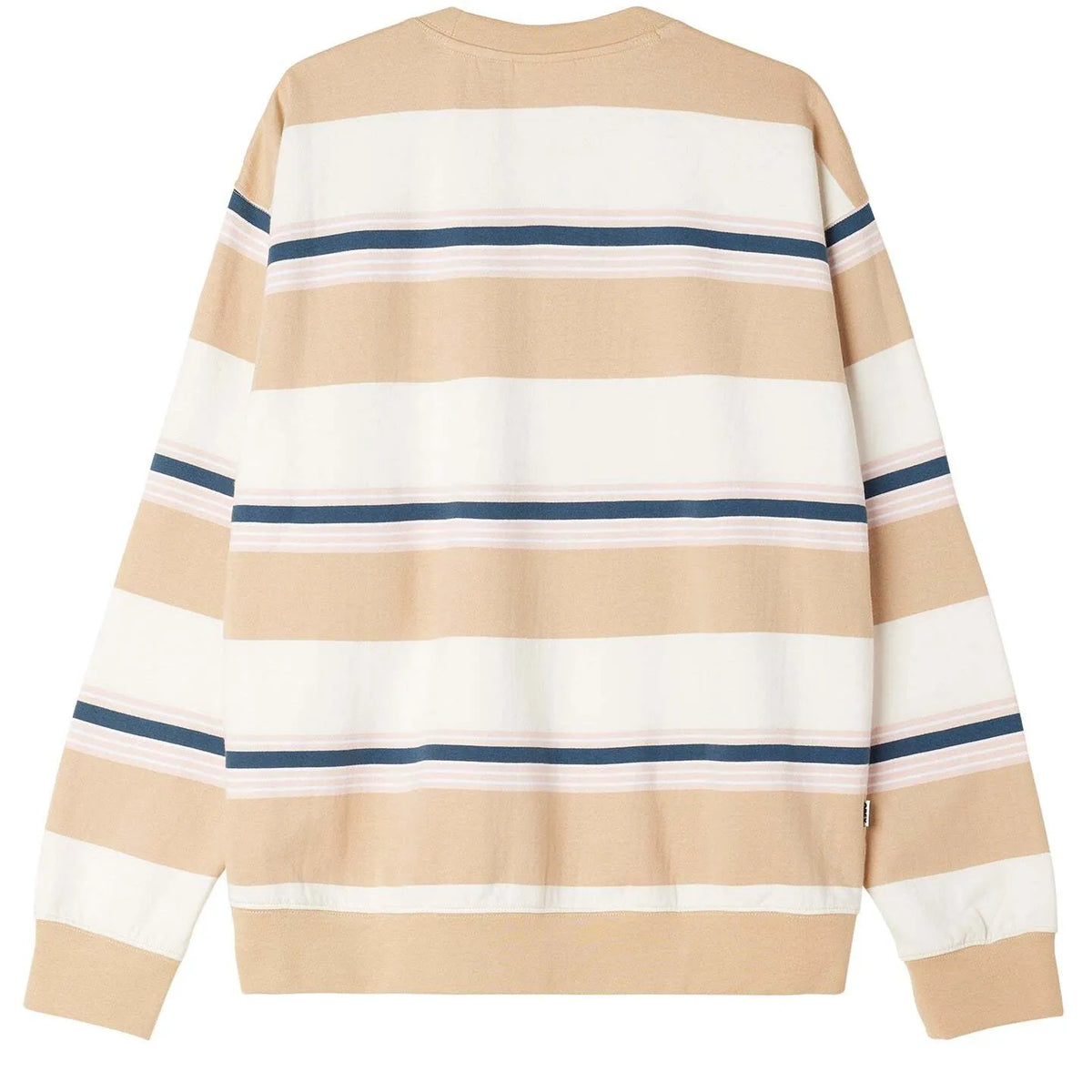 Obey Ender Stripe Crew - Irish Cream