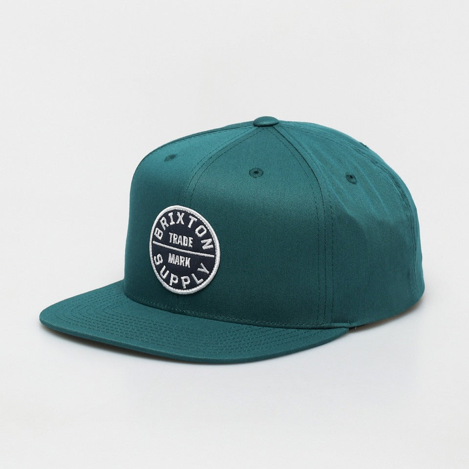 Brixton Oath 3 Snapback - Silver Pine