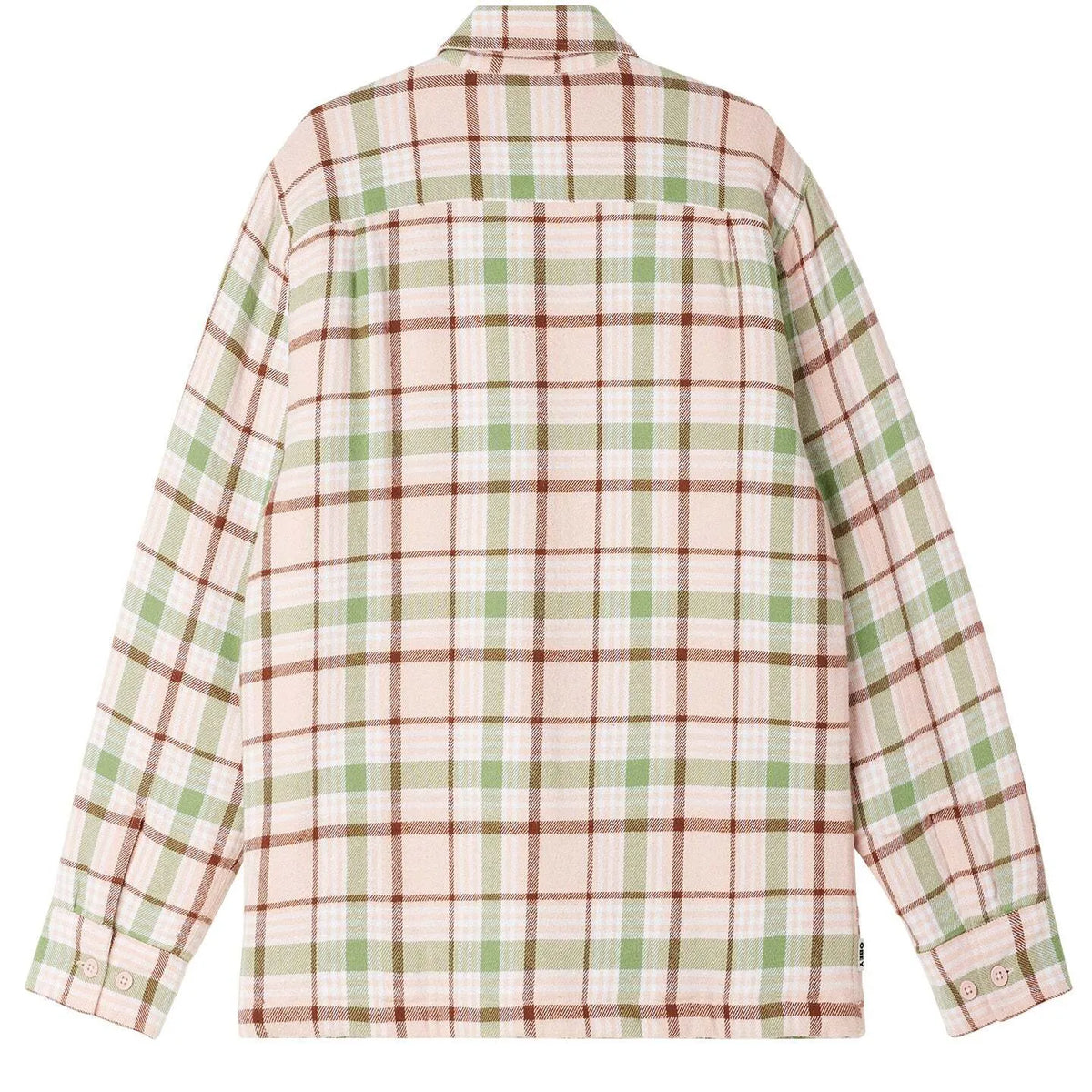Obey Dom Shirt Jacket - Pink Clay