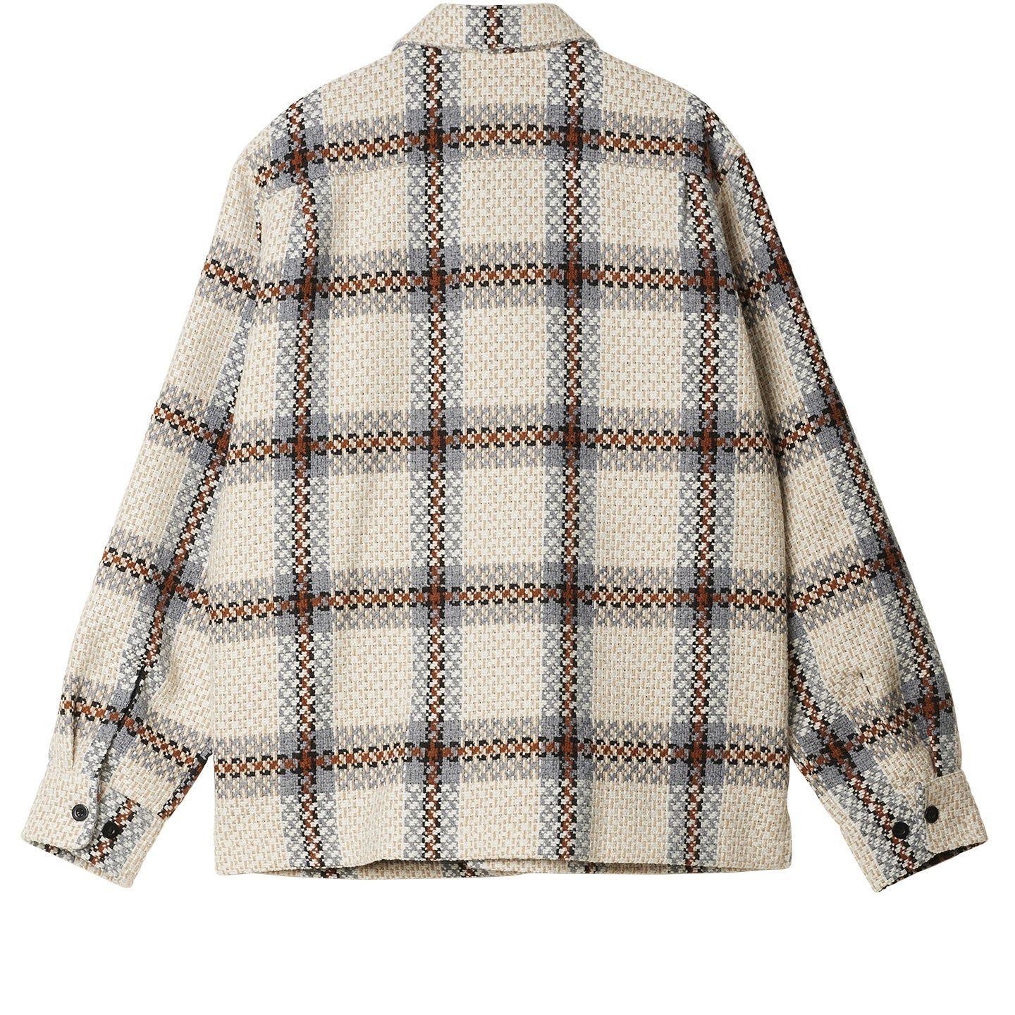 Obey District Shirt Jacket - Irish Cream