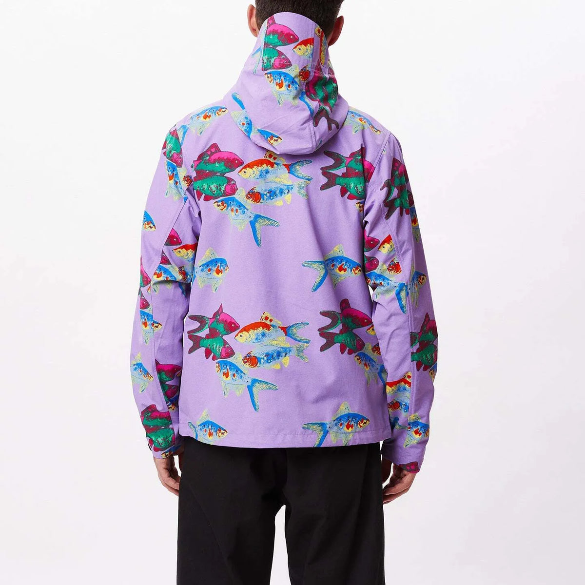 Obey Fishbowl Jacket - Lavender Silk Multi