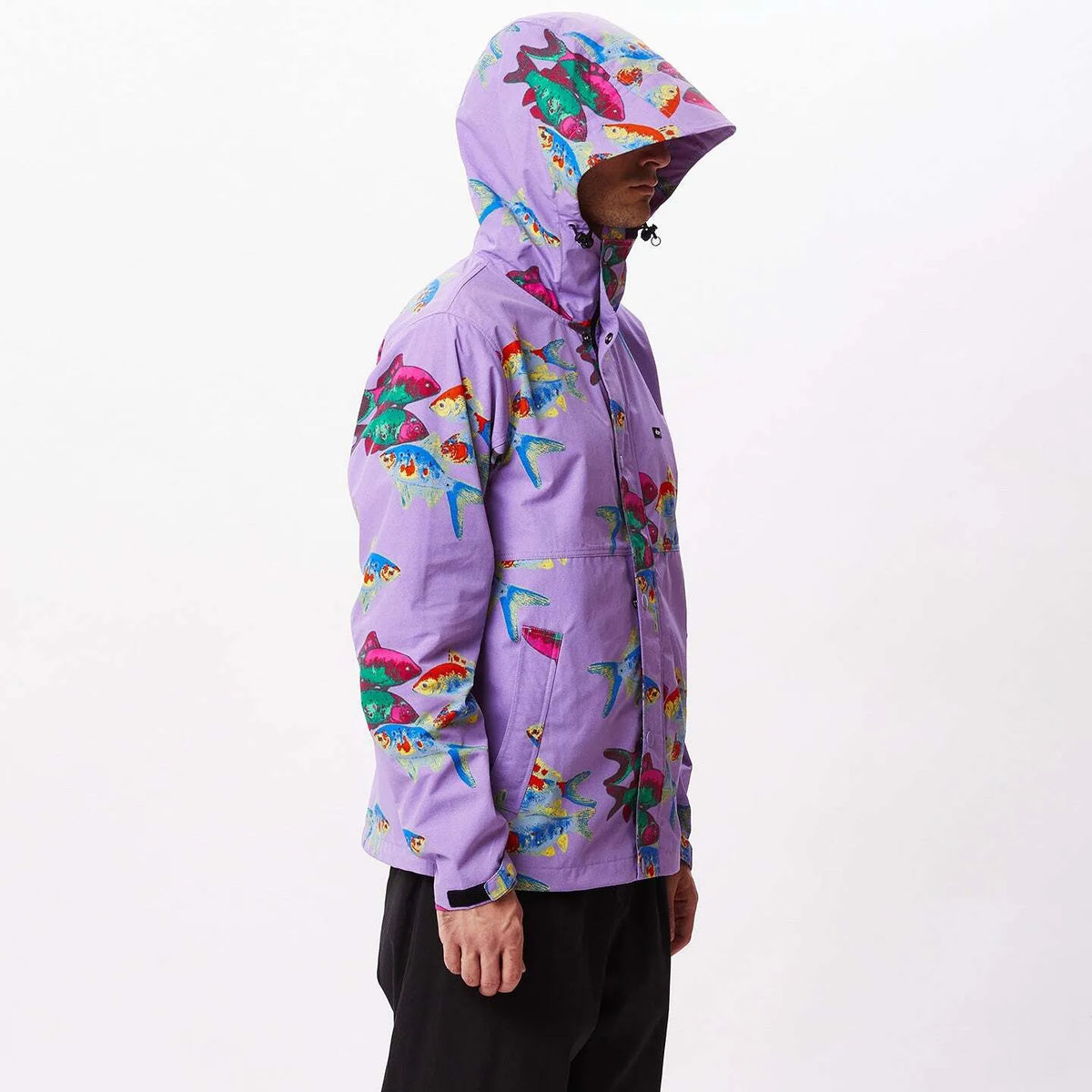Obey Fishbowl Jacket - Lavender Silk Multi