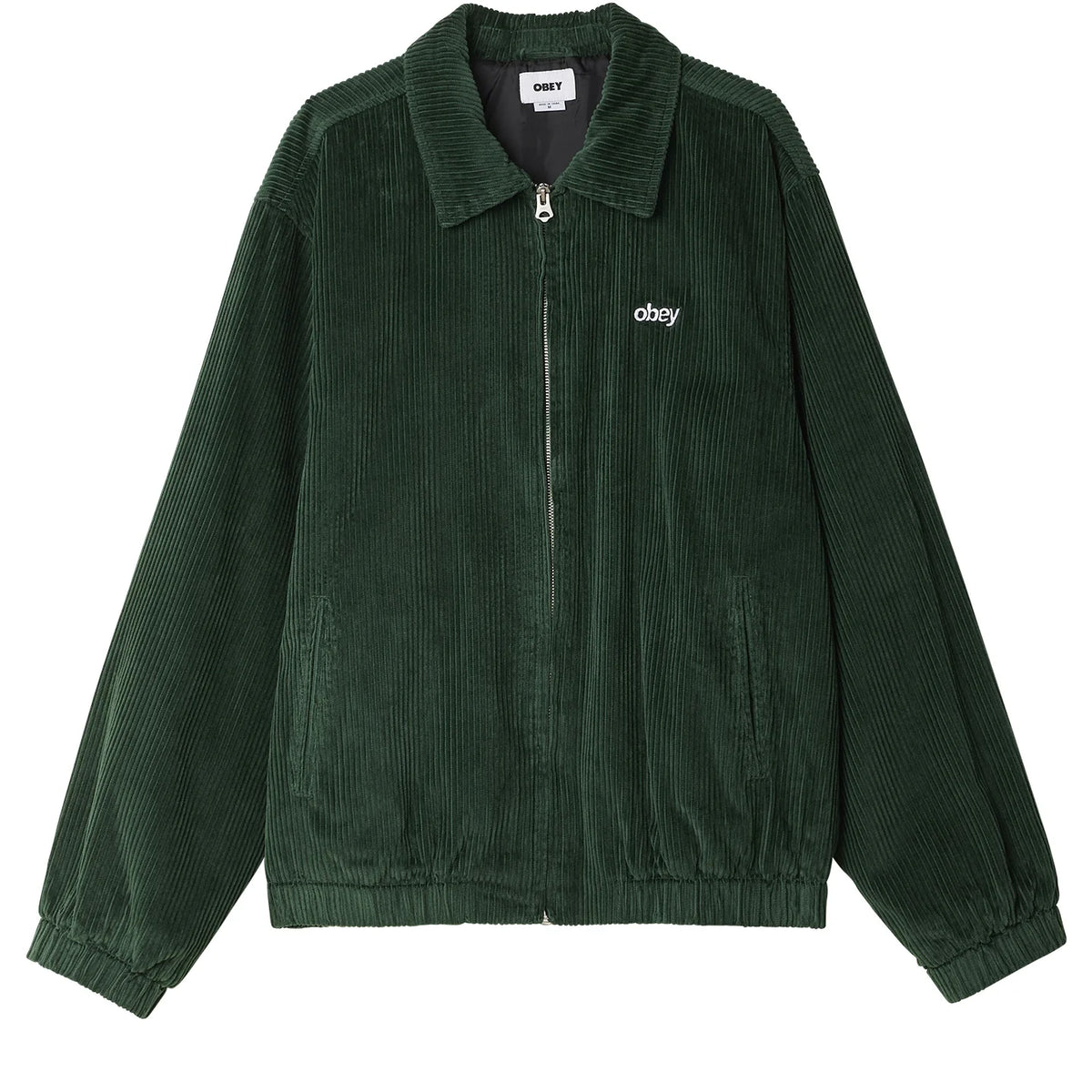 Obey Romes Cord Jacket - Dark Cedar