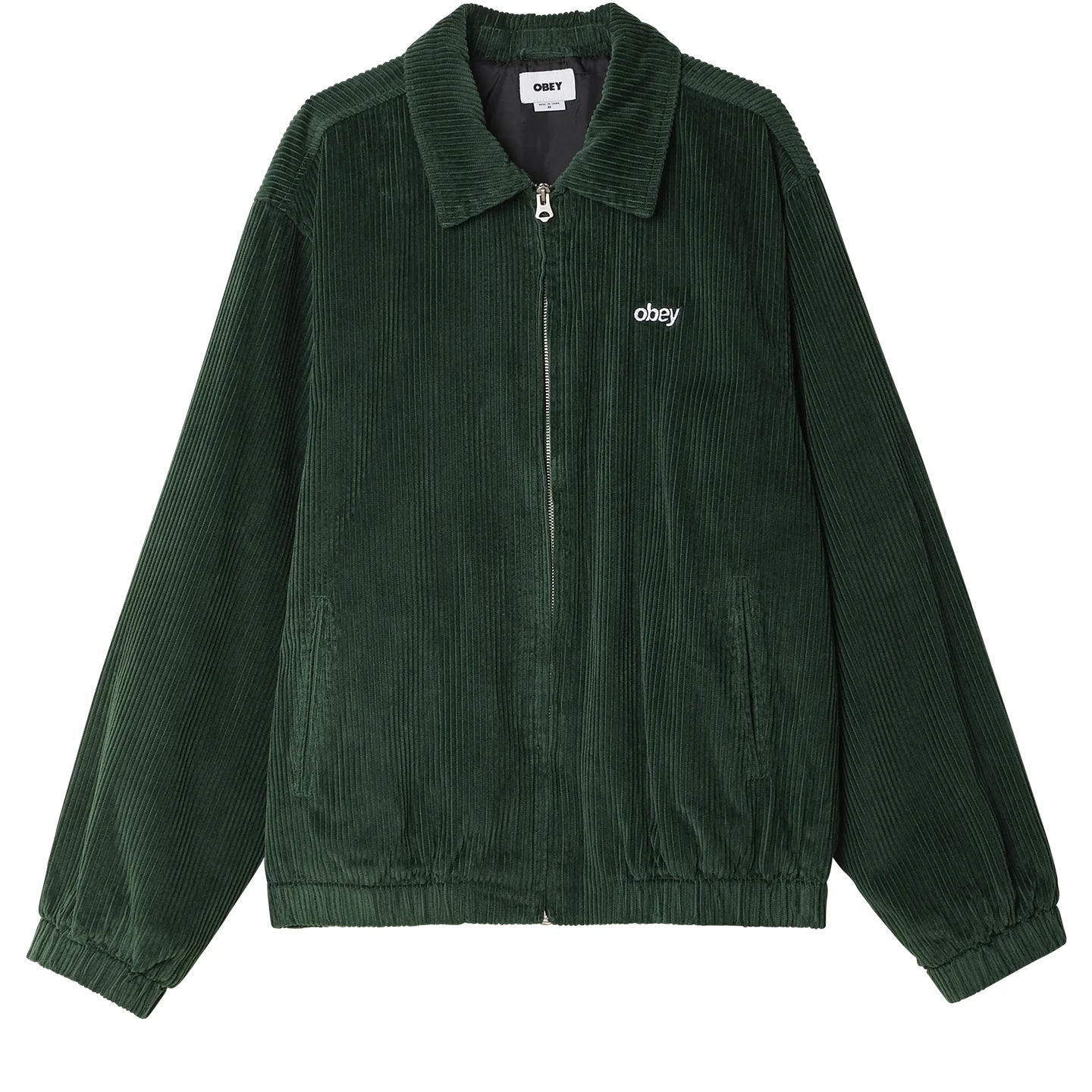 Obey Romes Cord Jacket - Dark Cedar