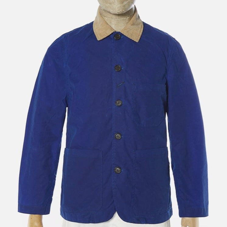 Universal Works Bakers Jacket - Blue Tek Wax