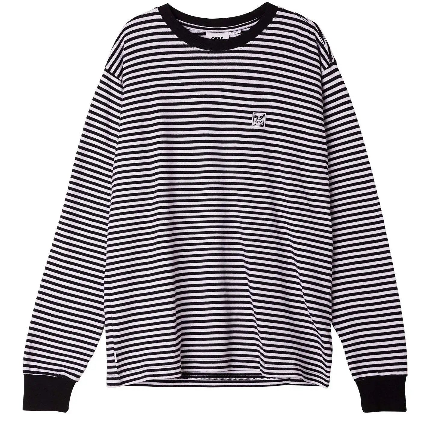 Obey Icon Legacy Long Sleeve T-Shirt - Black