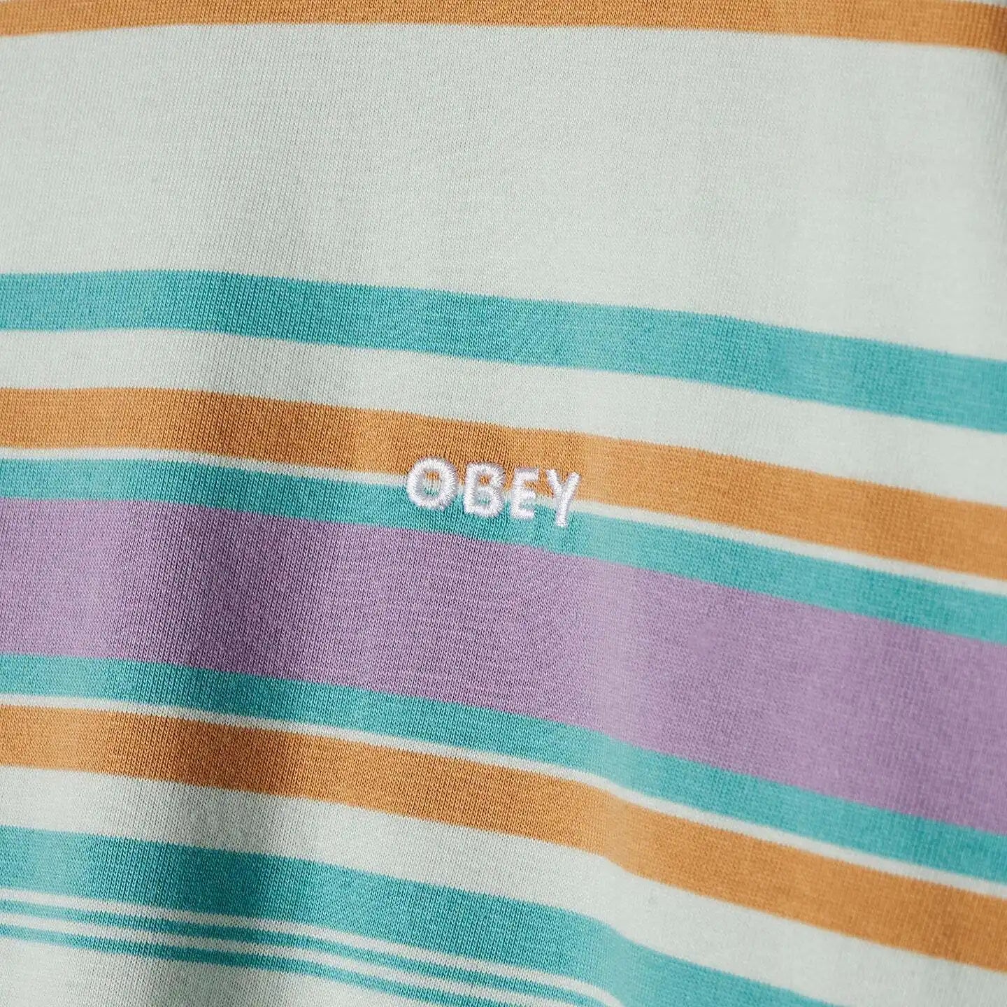Obey Highland Long Sleeve T-Shirt - Blue