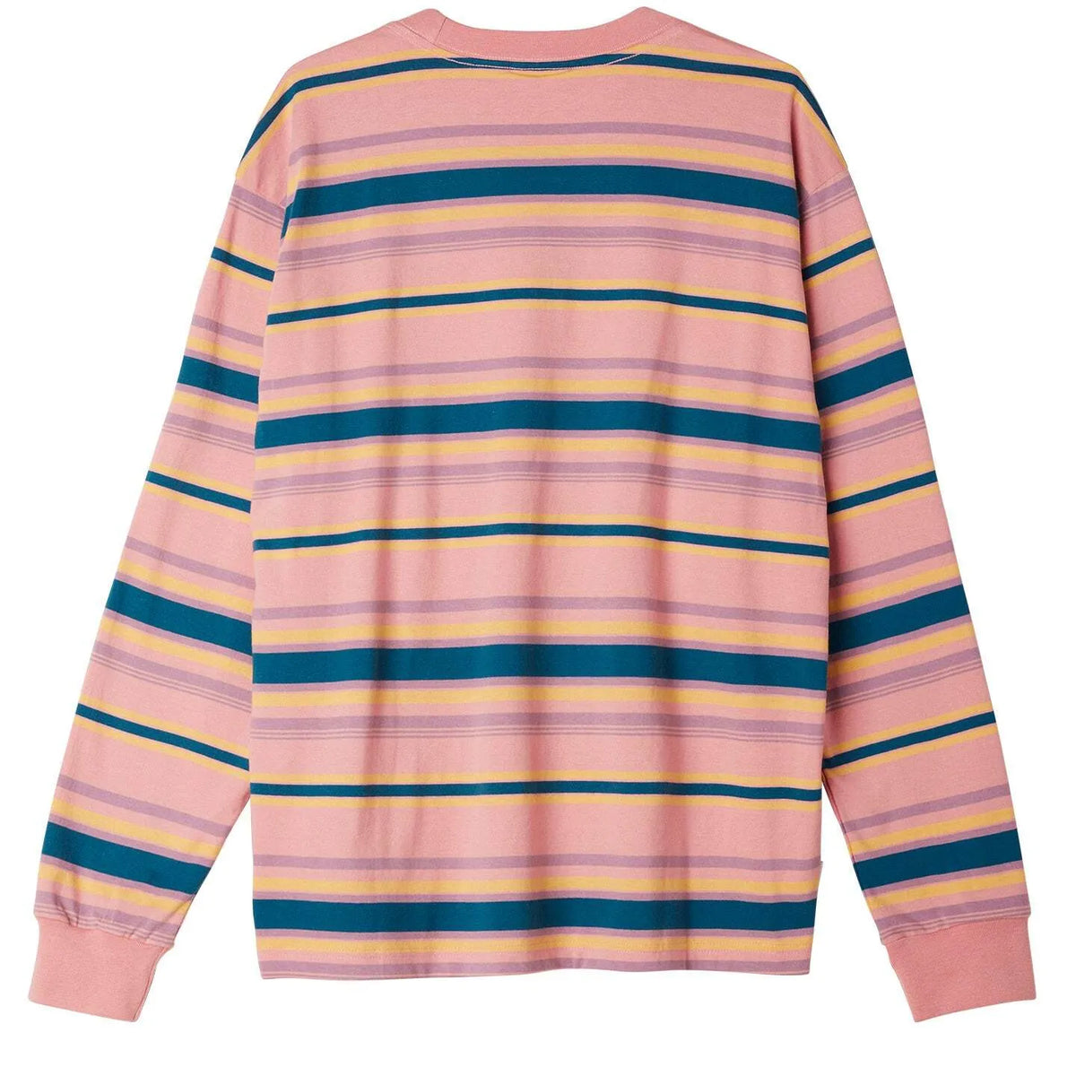 Obey Highland Long Sleeve T-Shirt - Pink