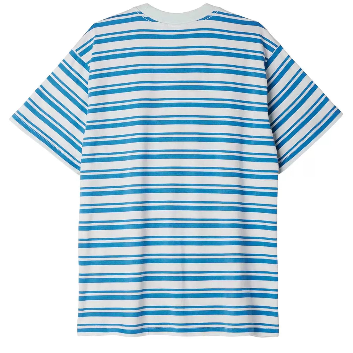 Obey Sunrise Stripe T-Shirt - Pure Water