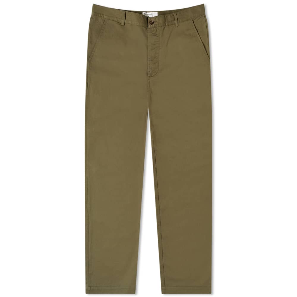 Universal Works Military Chino Light Olive
