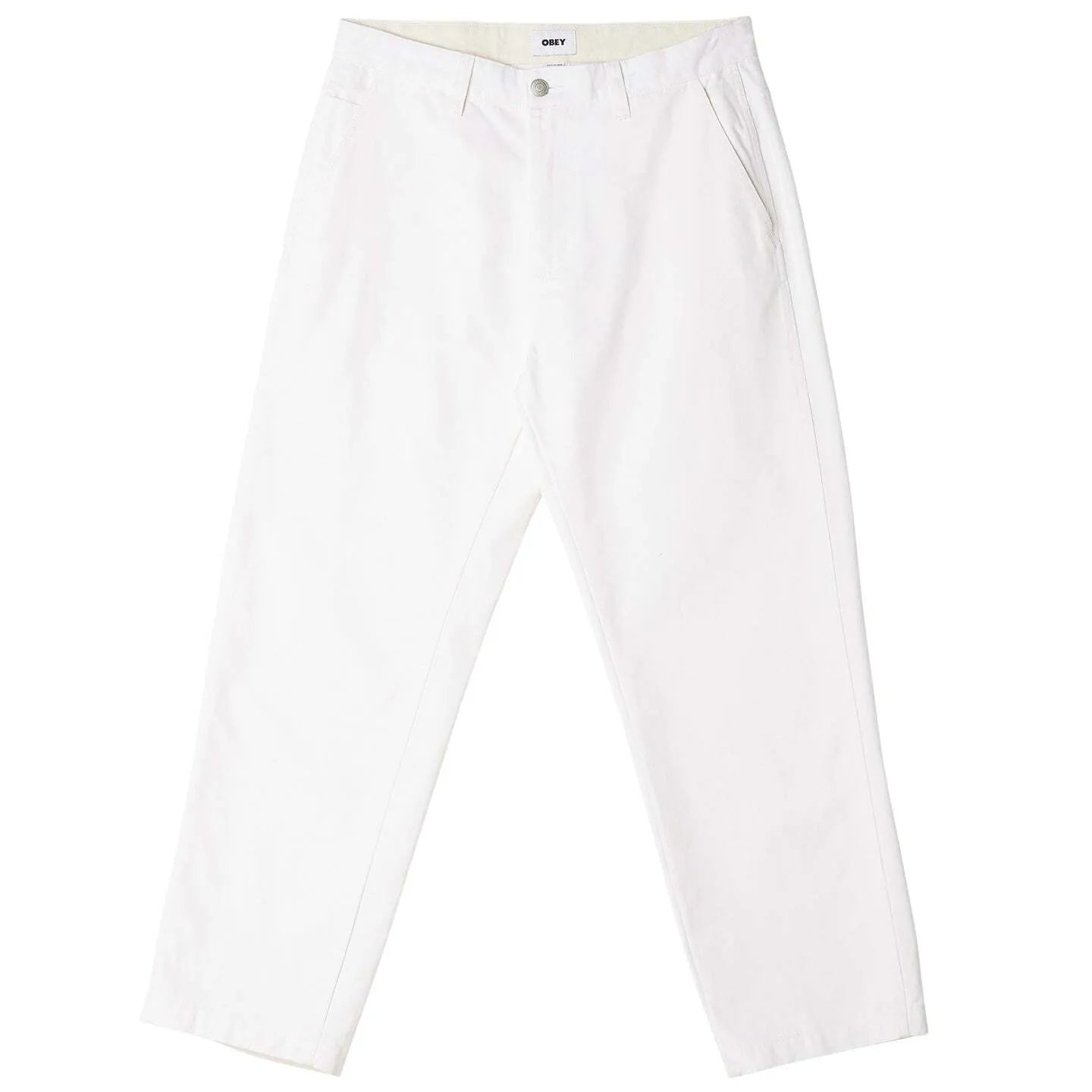 Obey Hardwork Carpenter Pant - White