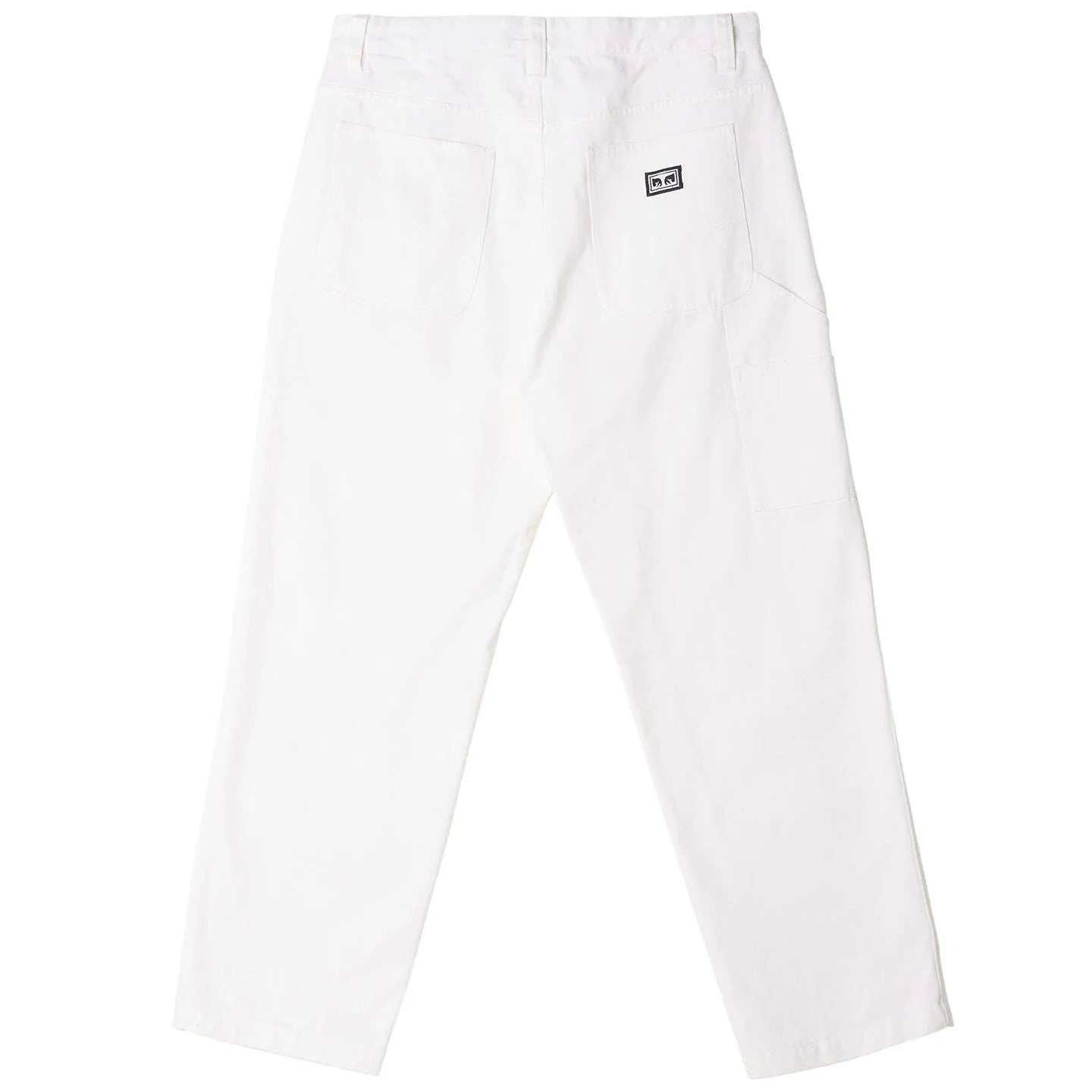 Obey Hardwork Carpenter Pant - White