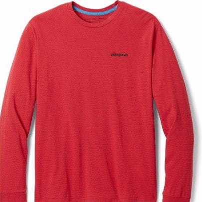 Patagonia LS P-6 T-Shirt - Sumac Red