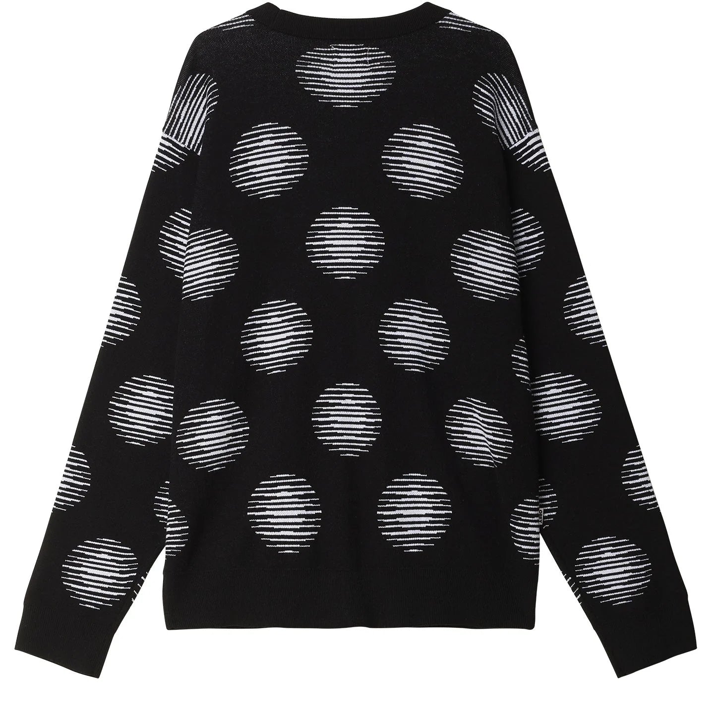 Obey Oval Cardigan - Black Multi
