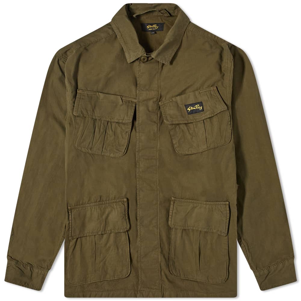 Stan Ray Tropical Jacket - Olive Poplin