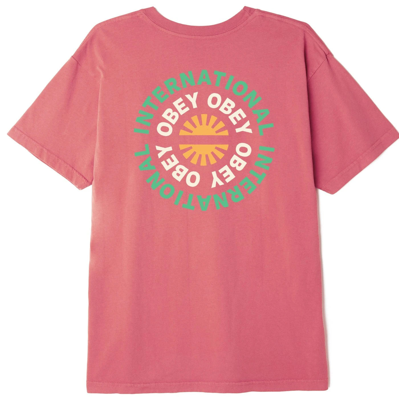 Obey Supply & Demand T-Shirt - Pink