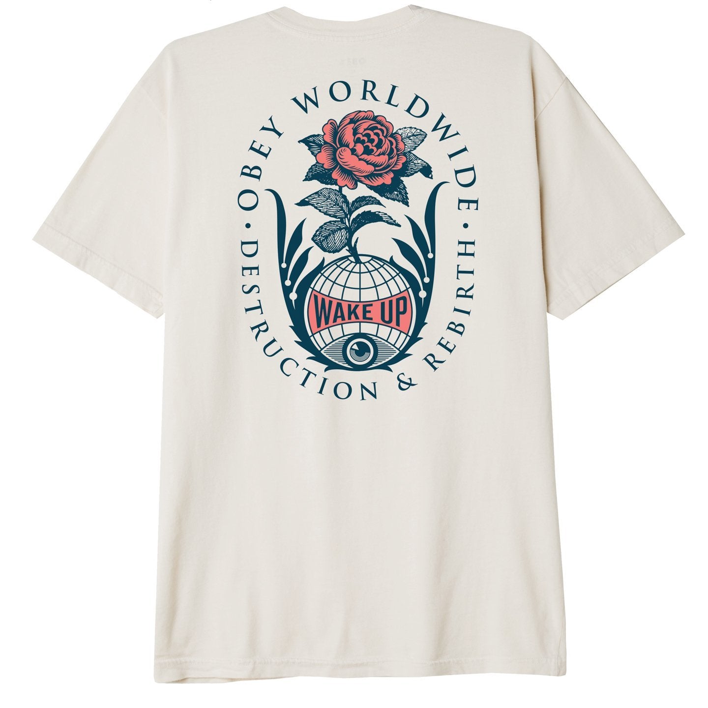 Obey Destruction & Rebirth T-Shirt - White