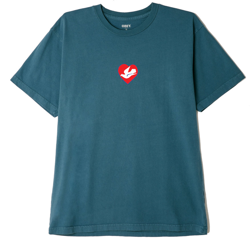 Obey Paloma T-Shirt - Deep Ocean