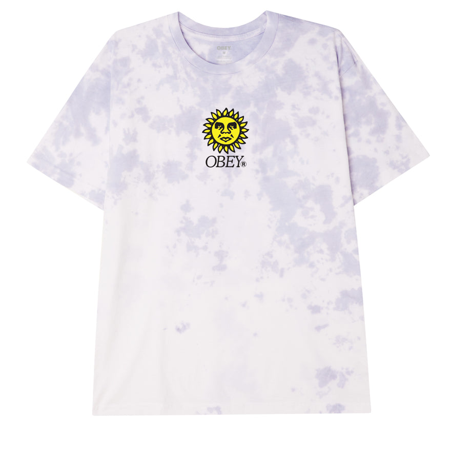 Obey Sunshine T-Shirt - Opal Tie Dye