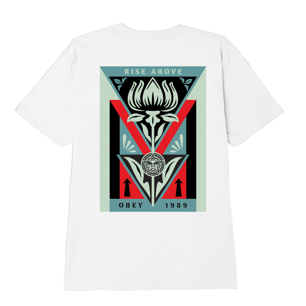 Obey Deco Flower T-Shirt White