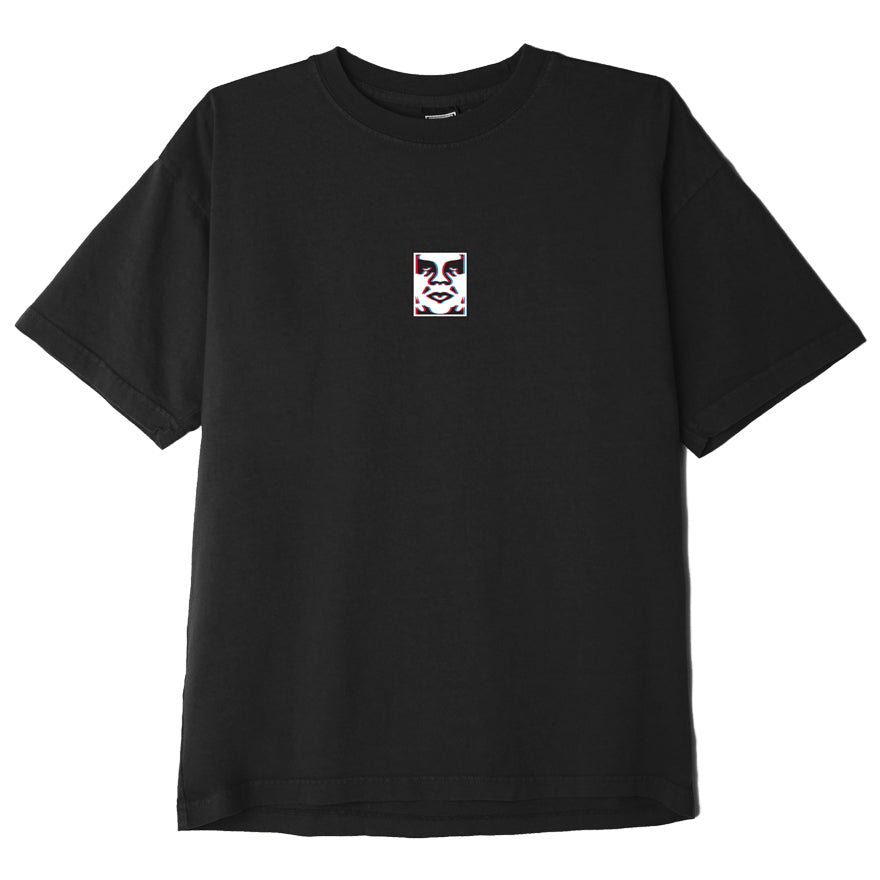 Obey Double Vision T-Shirt - Black