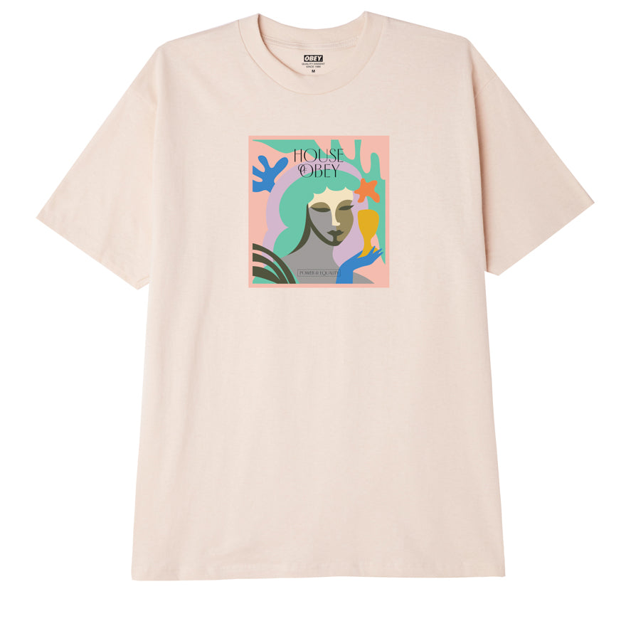 Obey Kiyoshi T-Shirt - Cream
