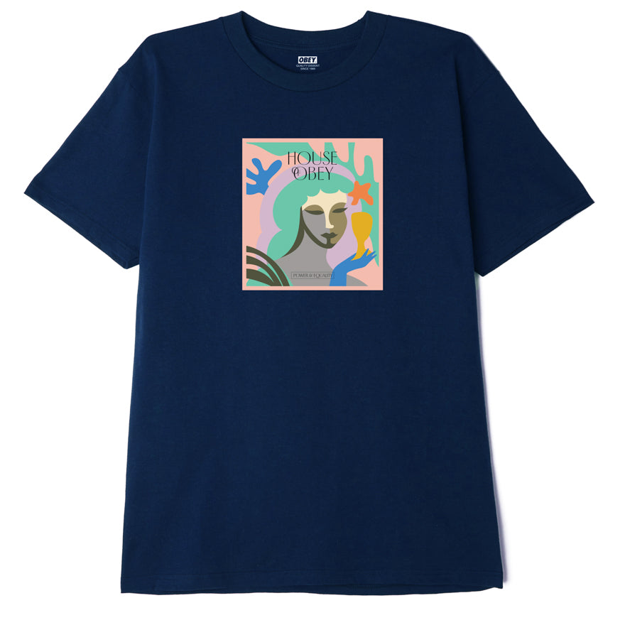 Obey Kiyoshi T-Shirt - Navy