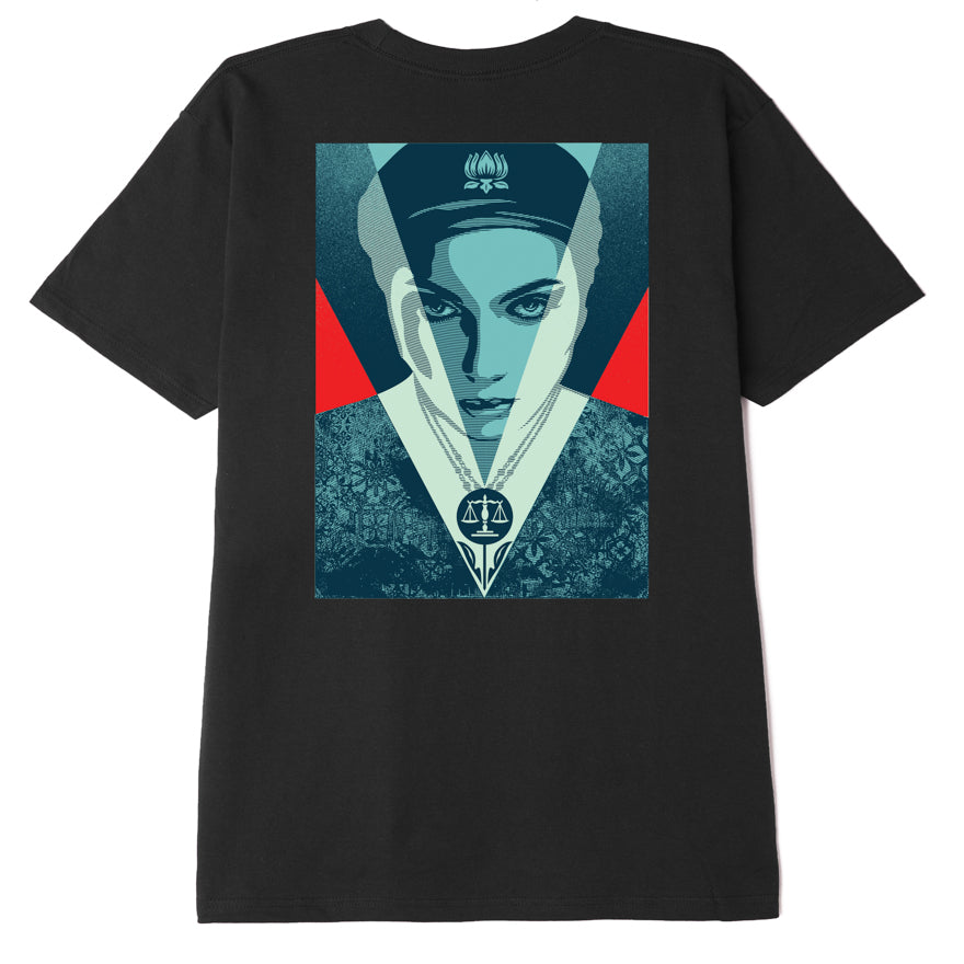 Obey Justice Activist T-Shirt - Black