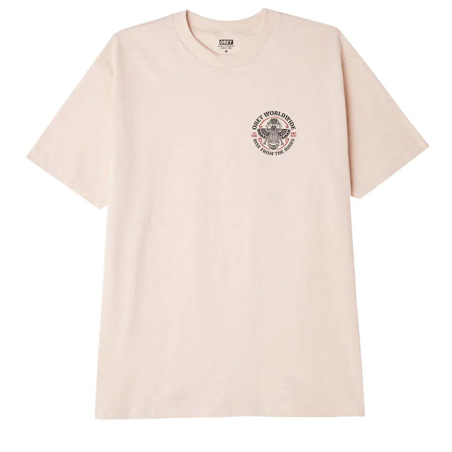 Obey Beetle T-Shirt - Cream
