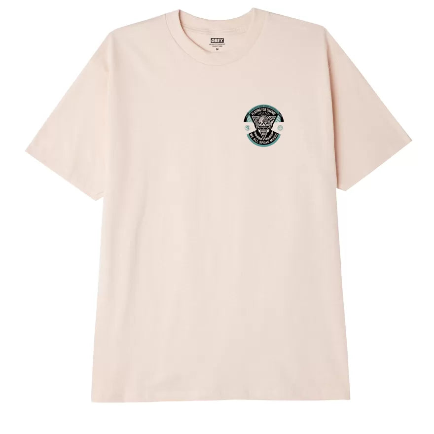 Obey Playing for Change T-Shirt - Cream