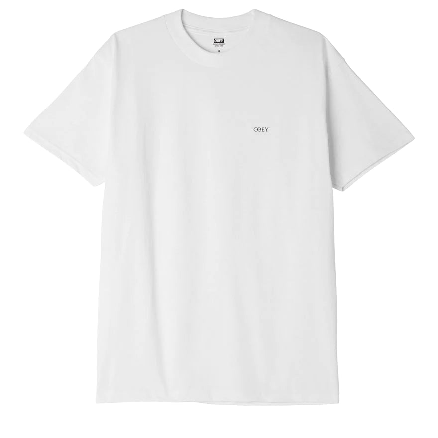 Obey Peace Dove Blue T-Shirt - White