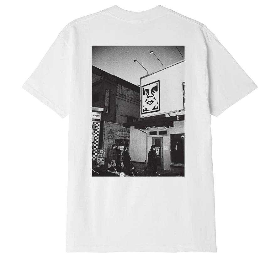 Obey Hong Kong Photo T-Shirt - White