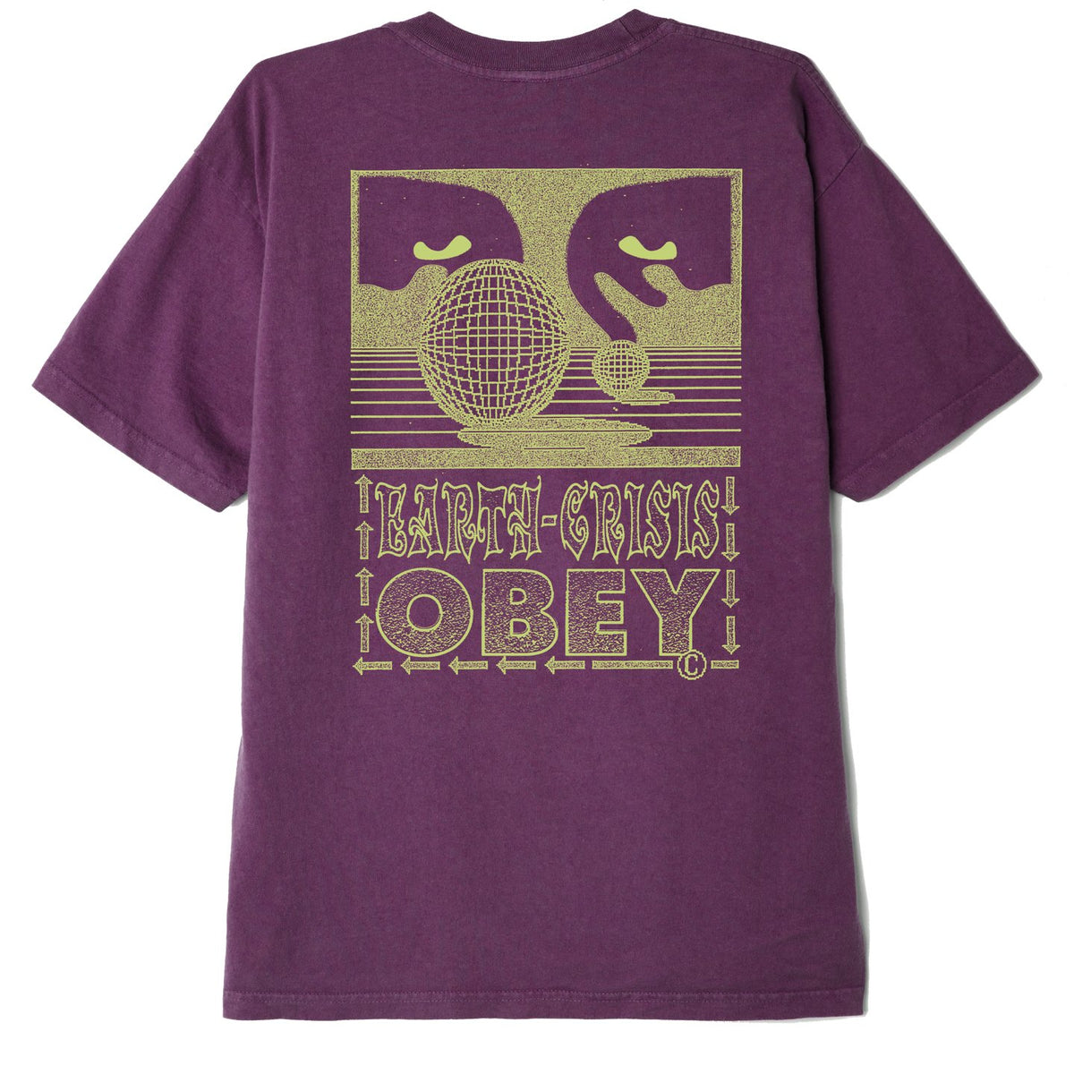 Obey Earth Crisis T-Shirt - Purple Nitro
