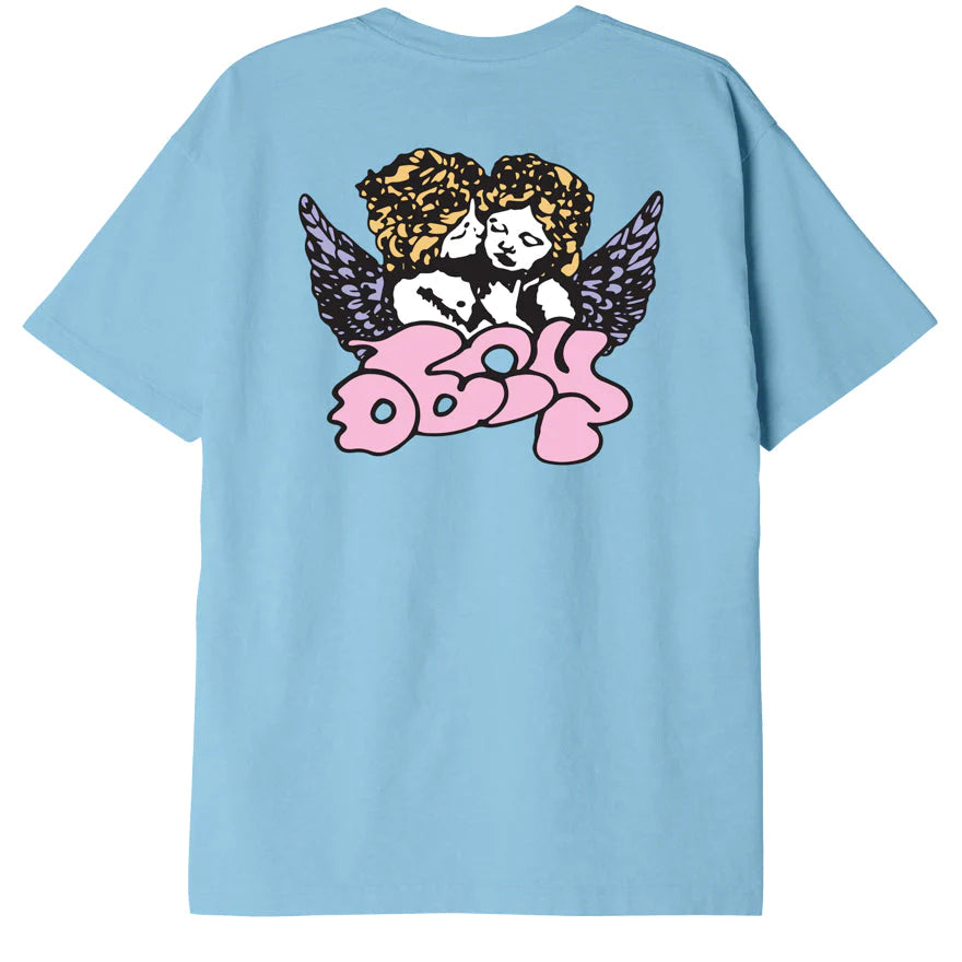 Obey Cherubs T-Shirt - Sky Blue