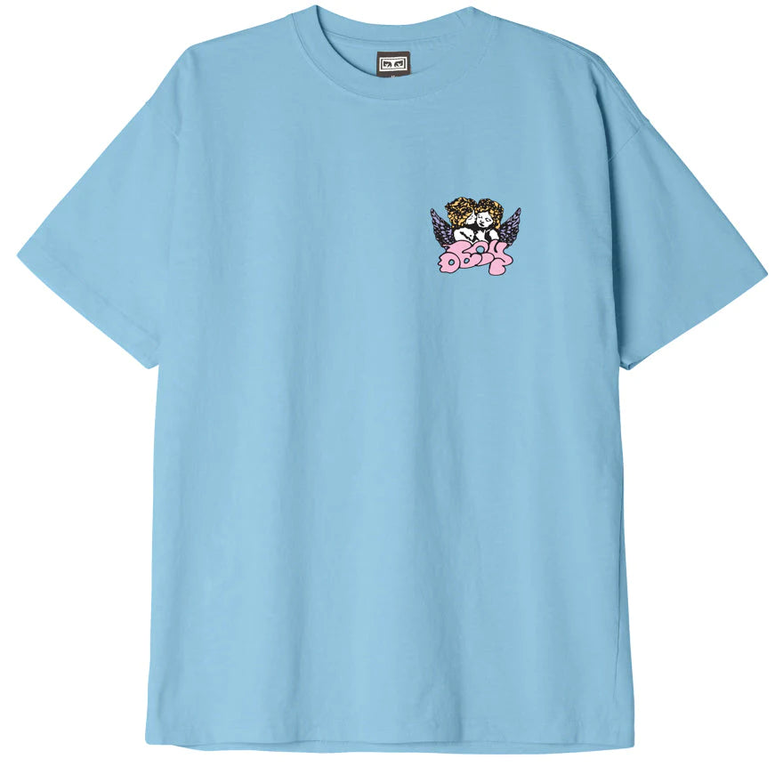 Obey Cherubs T-Shirt - Sky Blue