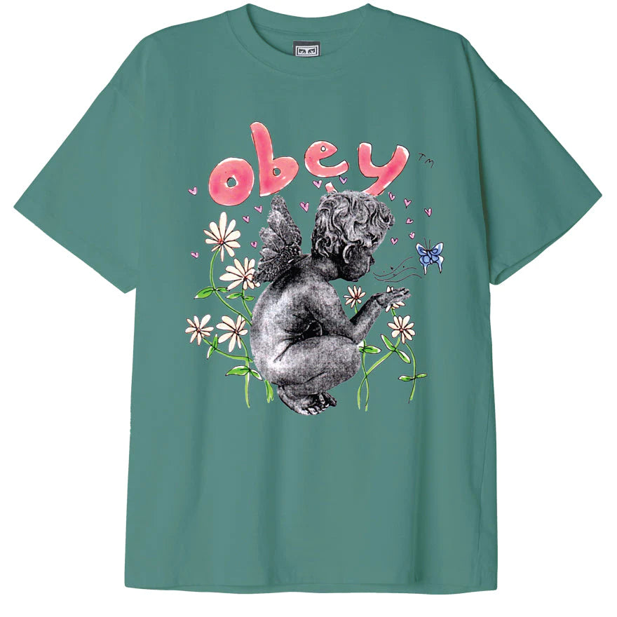 Obey Garden Fairy T-Shirt - Palm Leaf