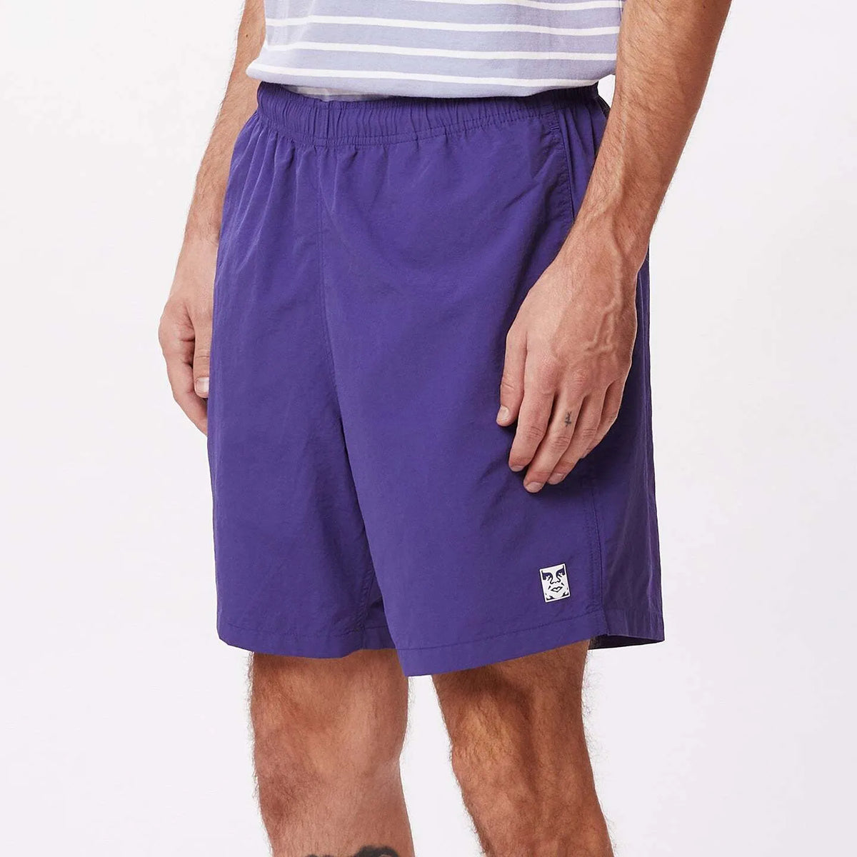 Obey Easy Relaxed Short - Azurite