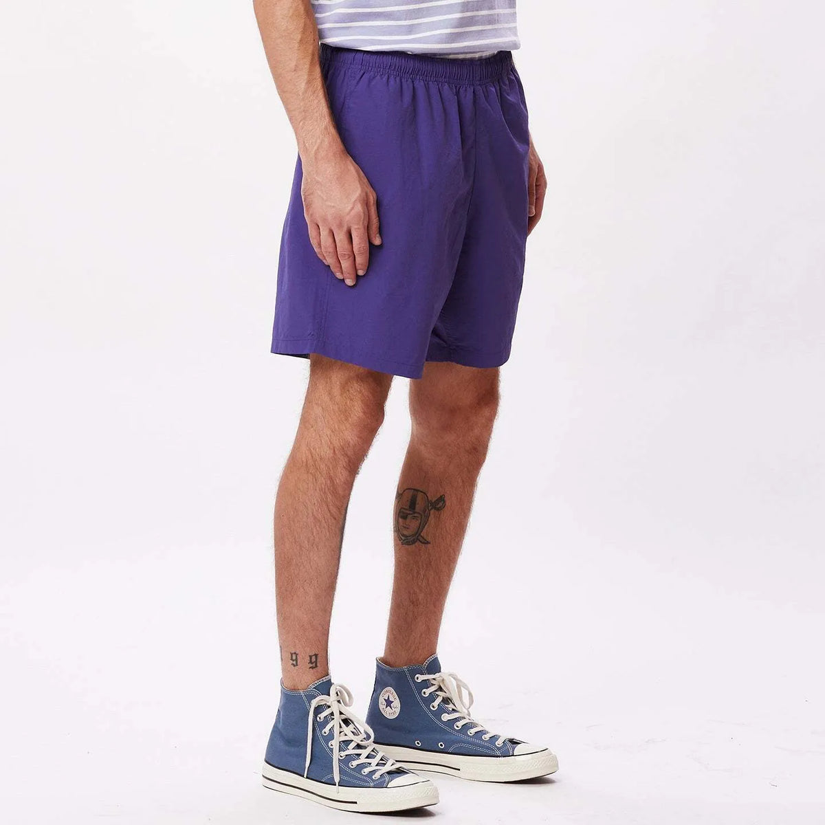 Obey Easy Relaxed Short - Azurite