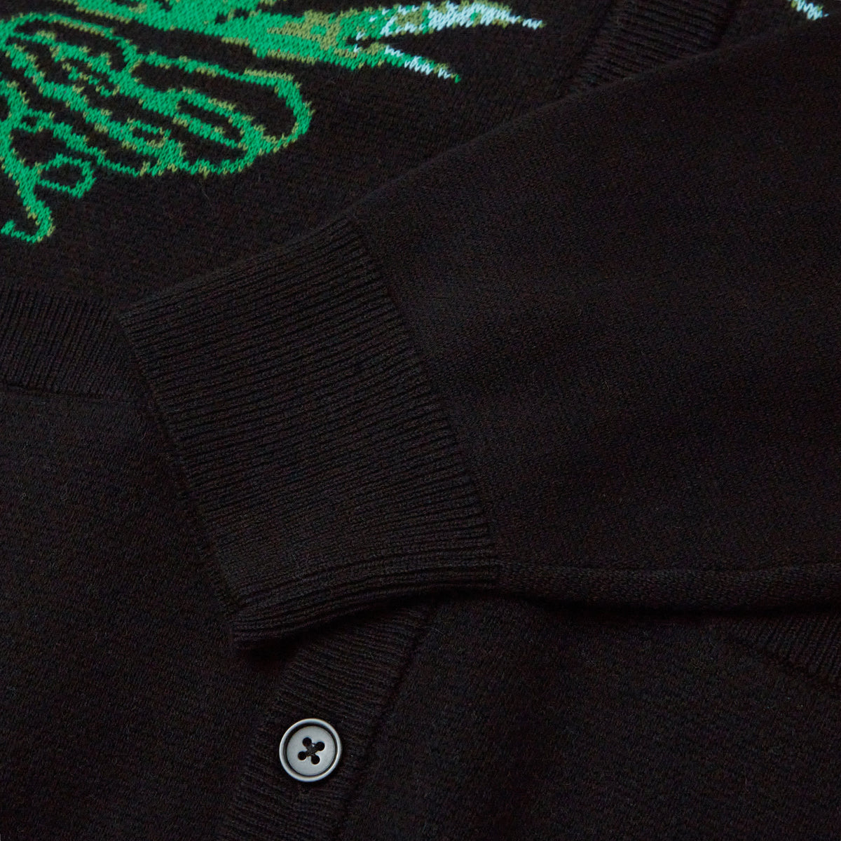 Obey Poppy Cardigan - Black
