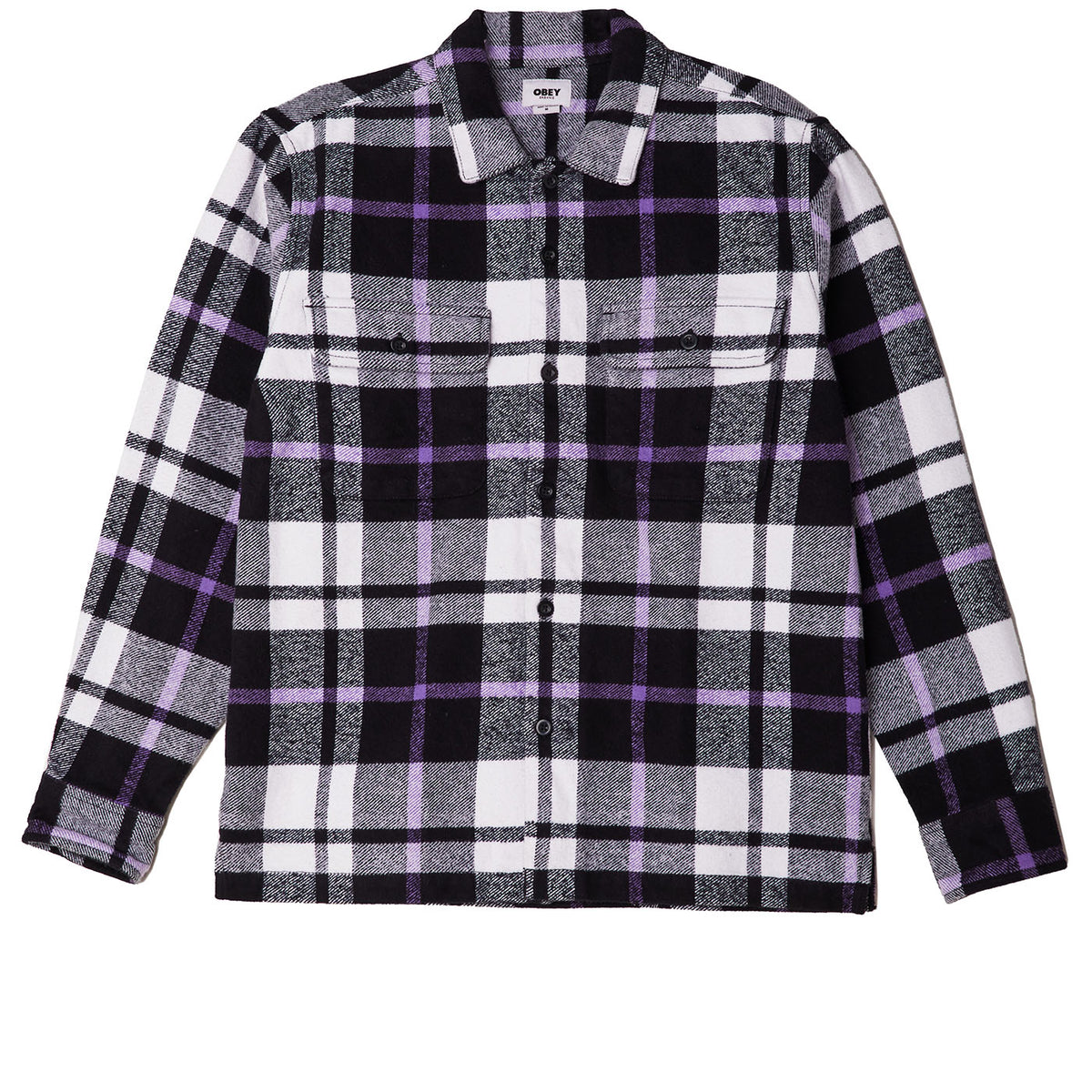 Obey Woven Advert Shirt - Black