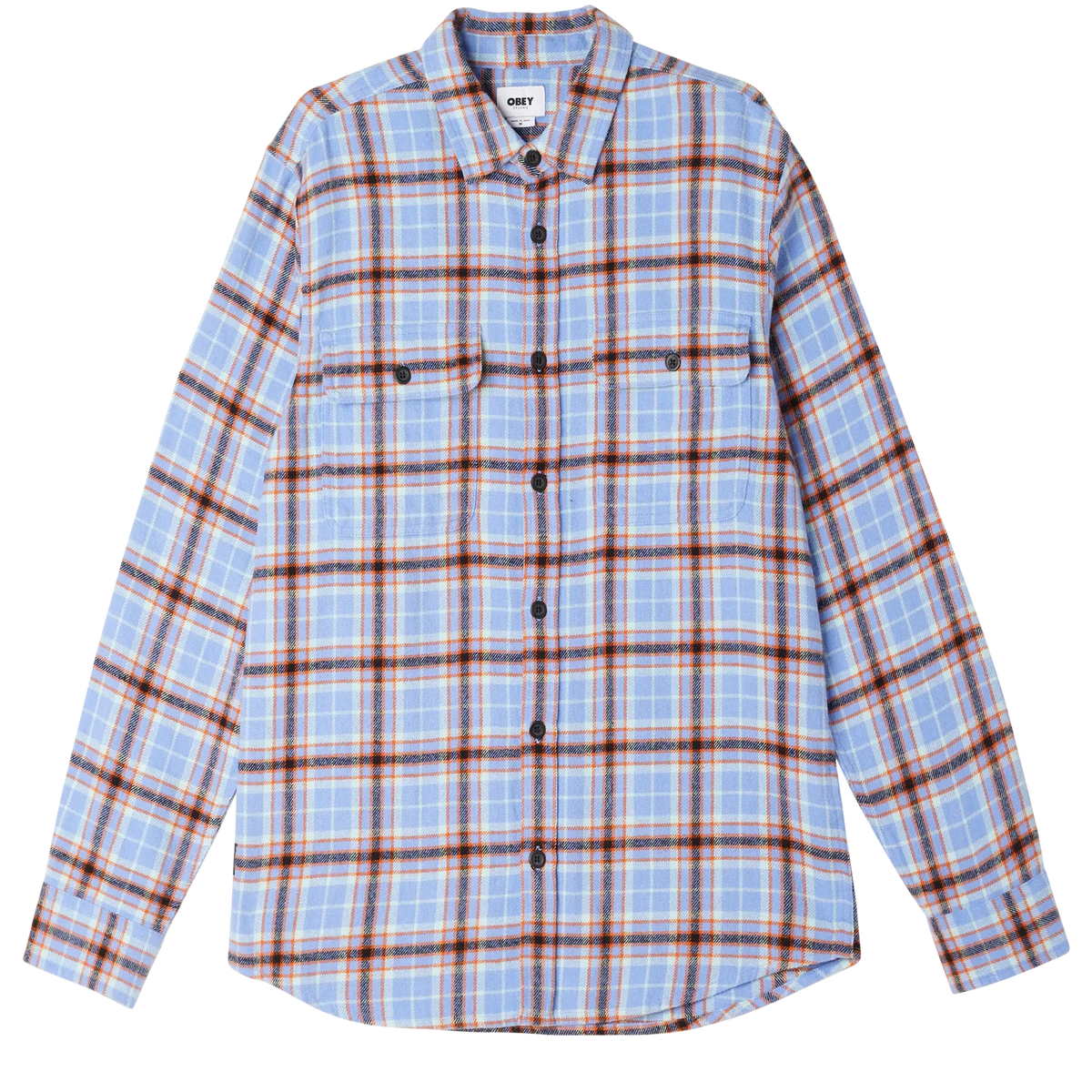 Obey Cole Shirt - Digital Violet