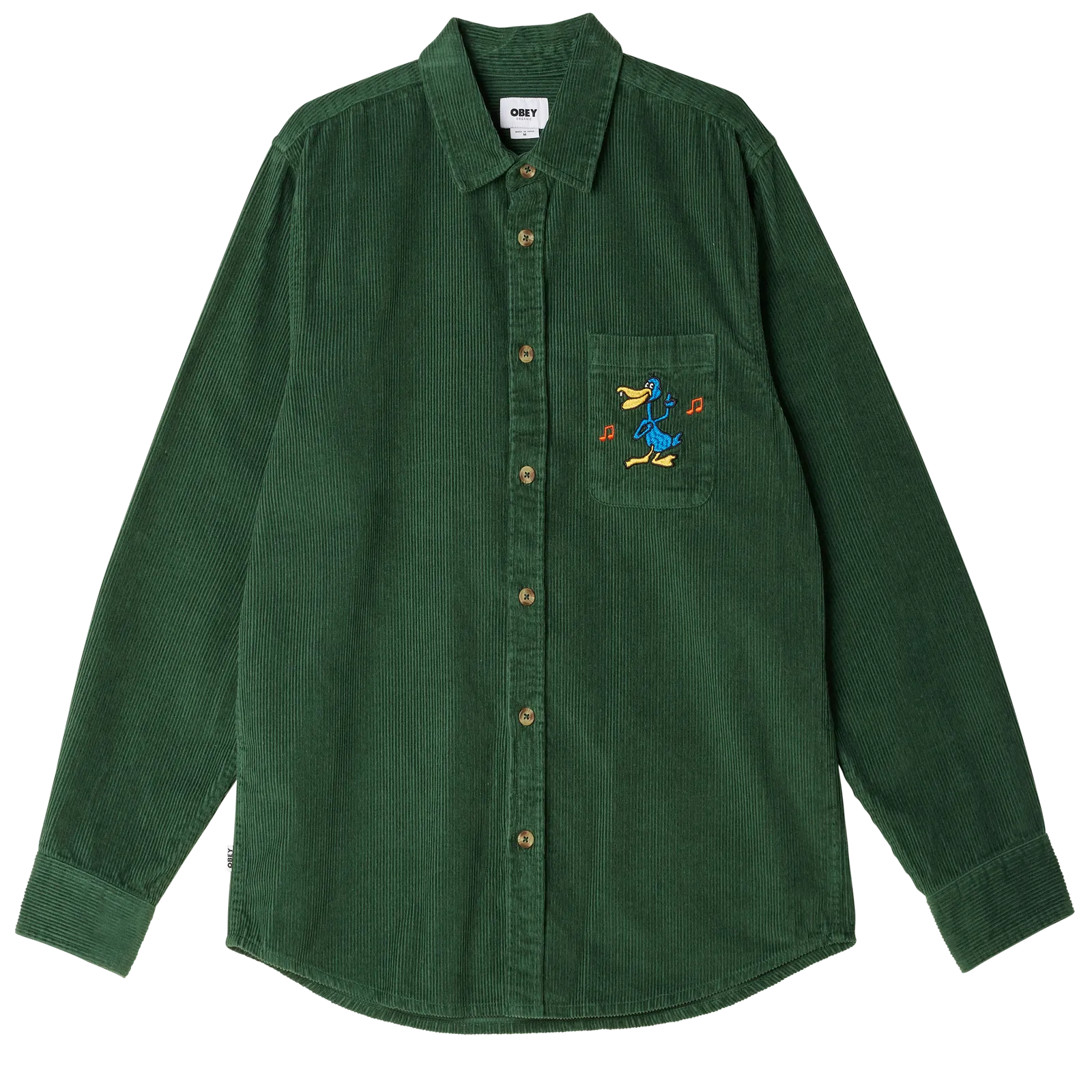 Obey Richard Shirt - Dark Cedar