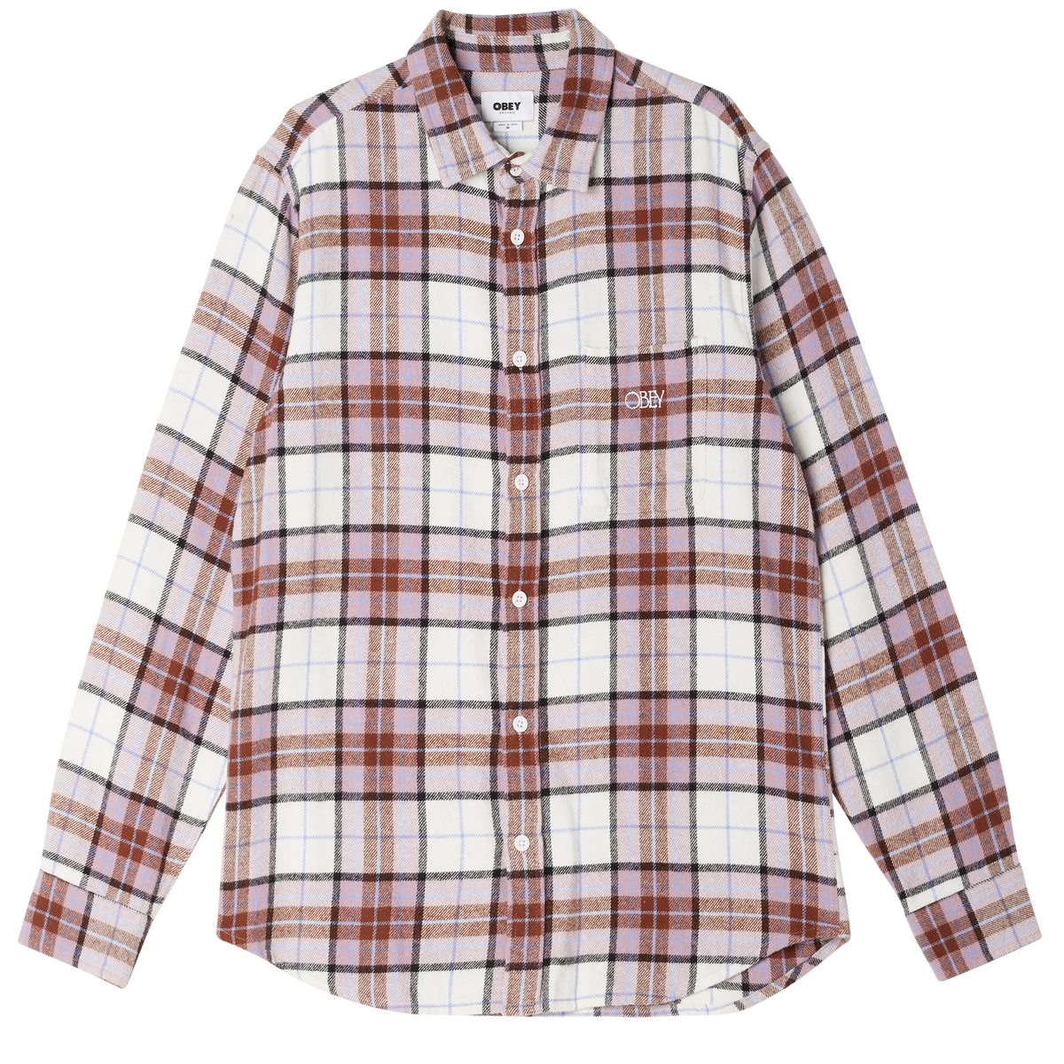 Obey Vince Shirt - Unbleached