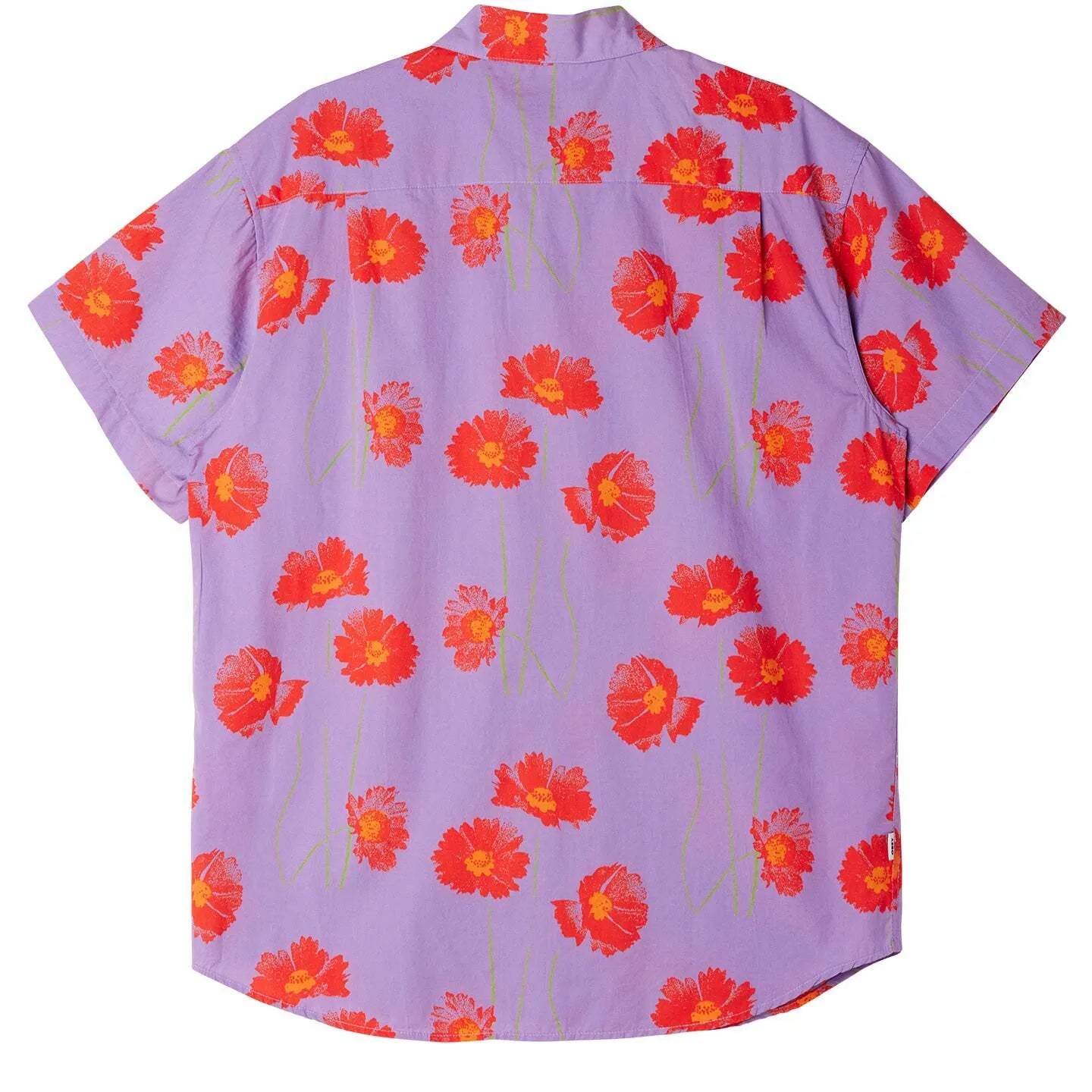 Obey Marino Woven Shirt - Lavender Silk