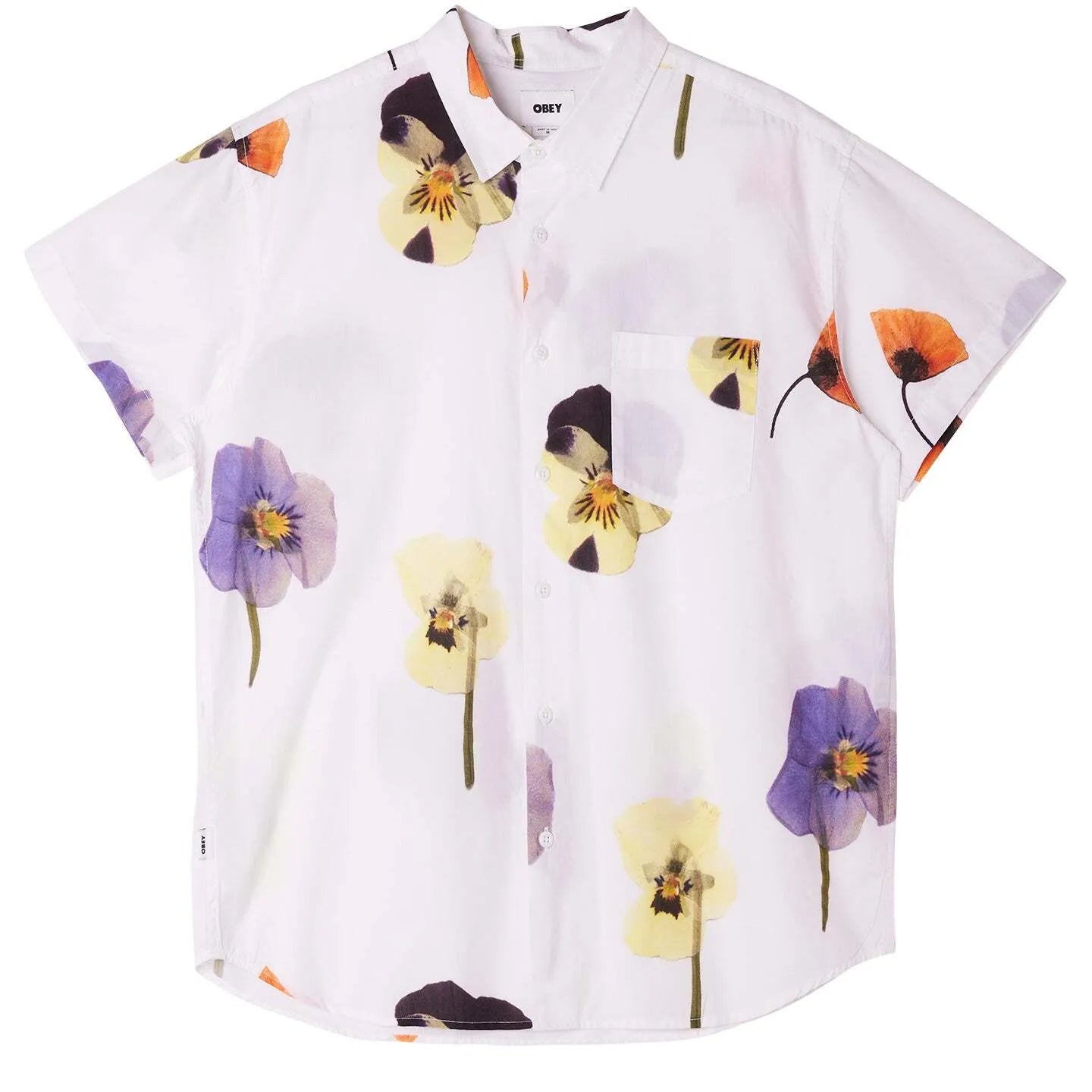 Obey Redux Woven Shirt - White