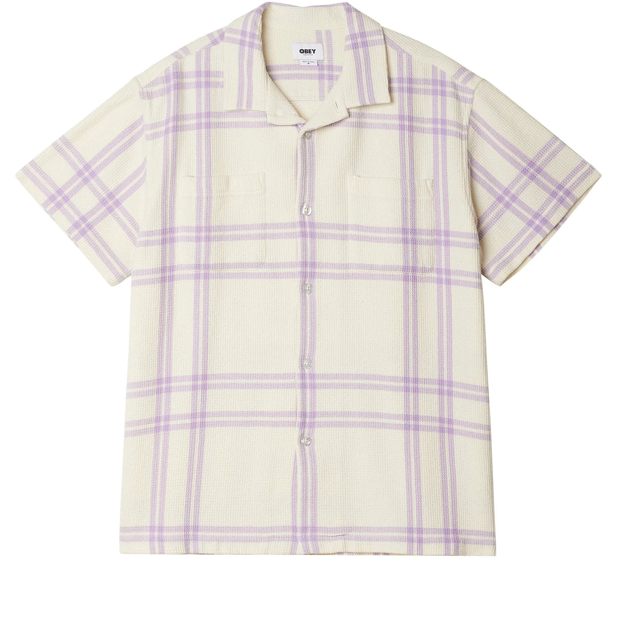 Obey Bennie Woven - Unbleached Multi