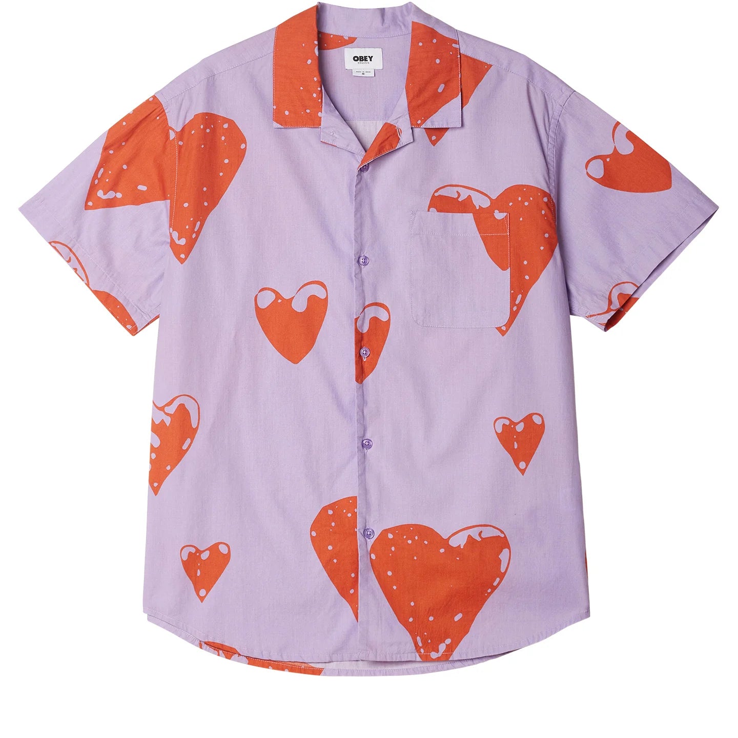Obey Loveless Woven - Digital Lavender