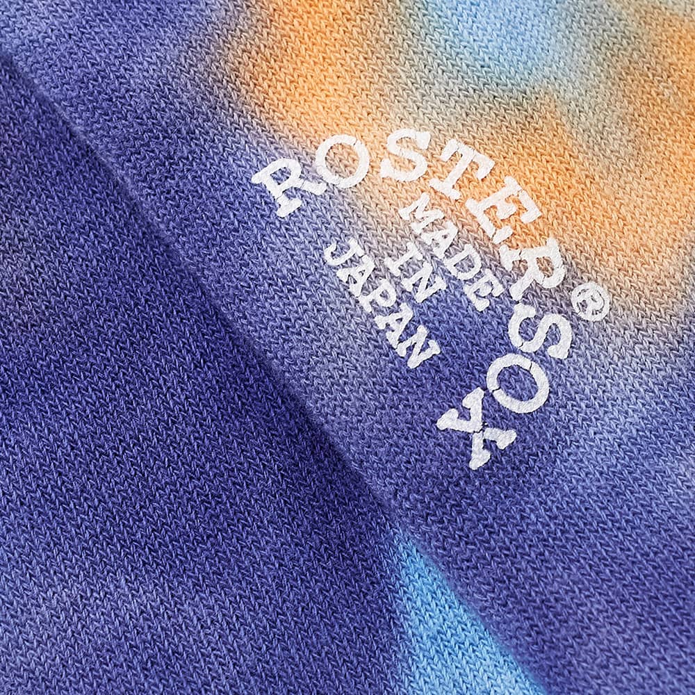 Rostersox TD3 Sock -Tiedye Orange