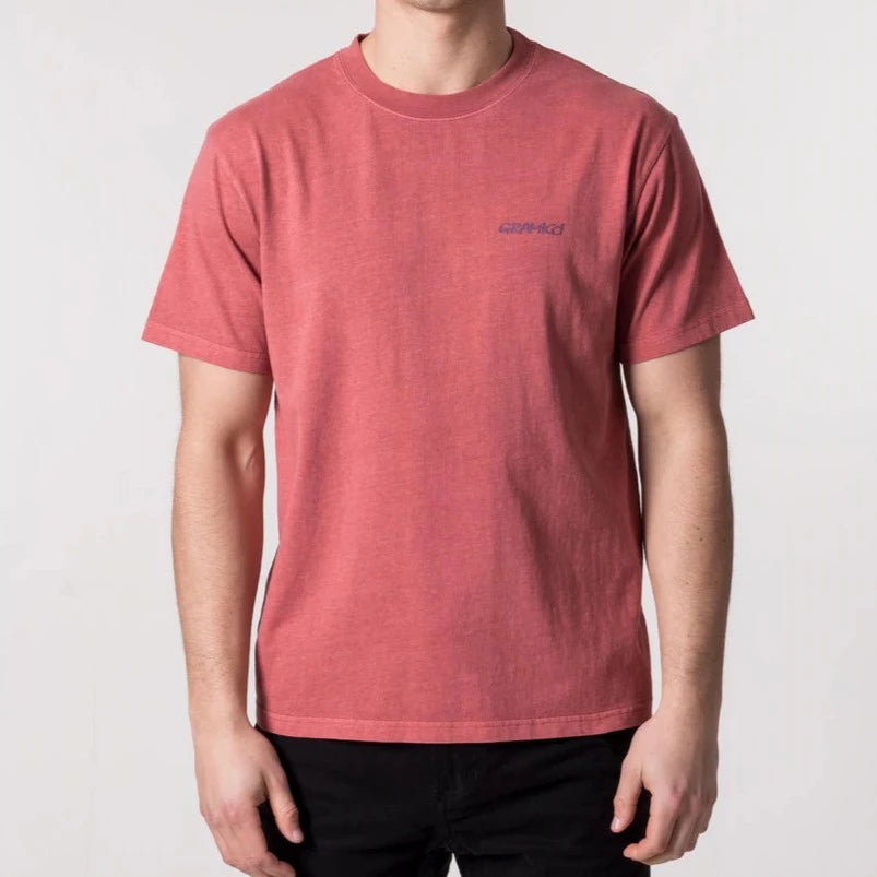 Gramicci Dawn Wall T-Shirt - Dusty Red